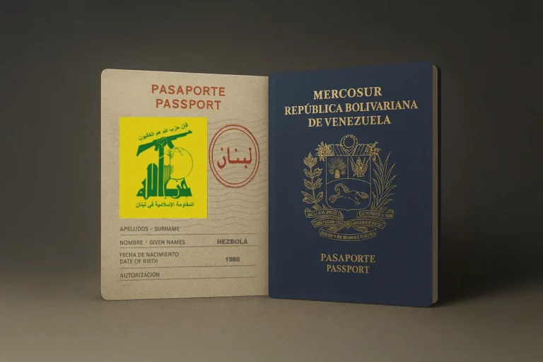 Pasaporte venezolano a Hezbolá