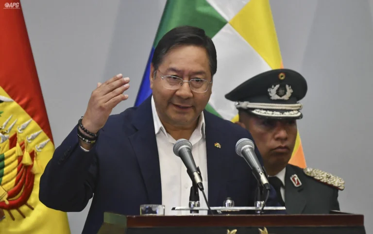 Foto del presidente Luis Arce.