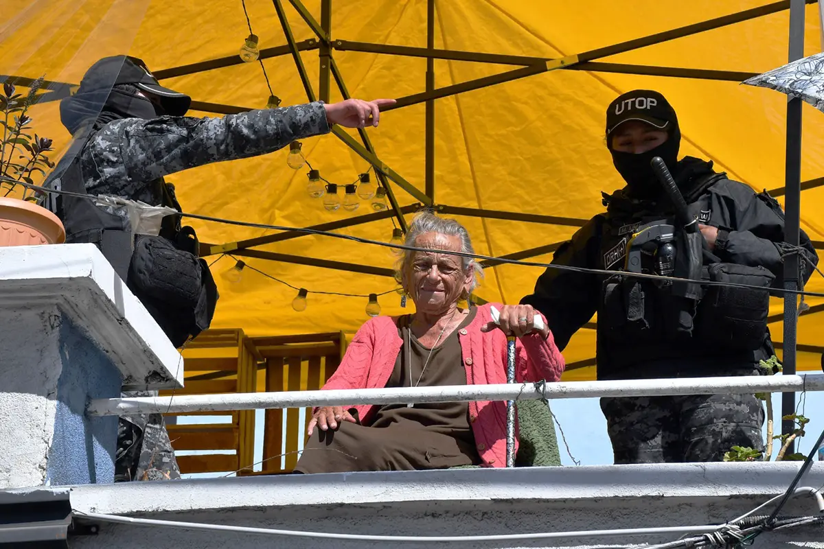 Amparo Carvajal en vigilia