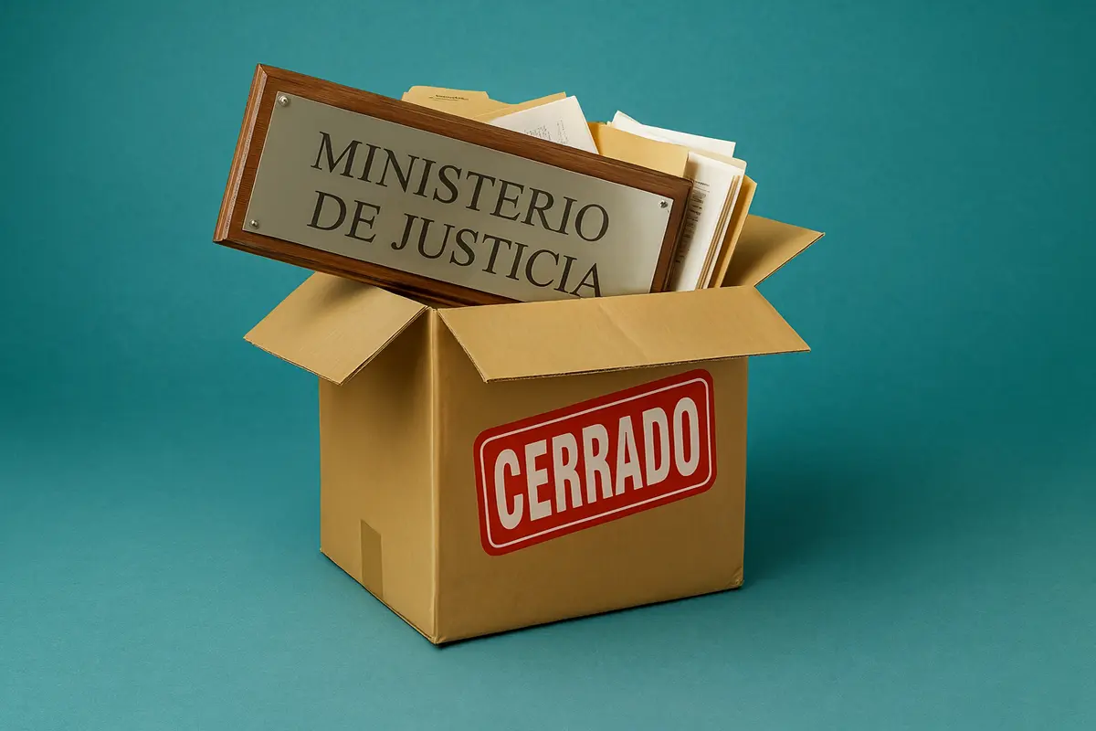Cierre del MInisterio de Justicia_EL Post 1