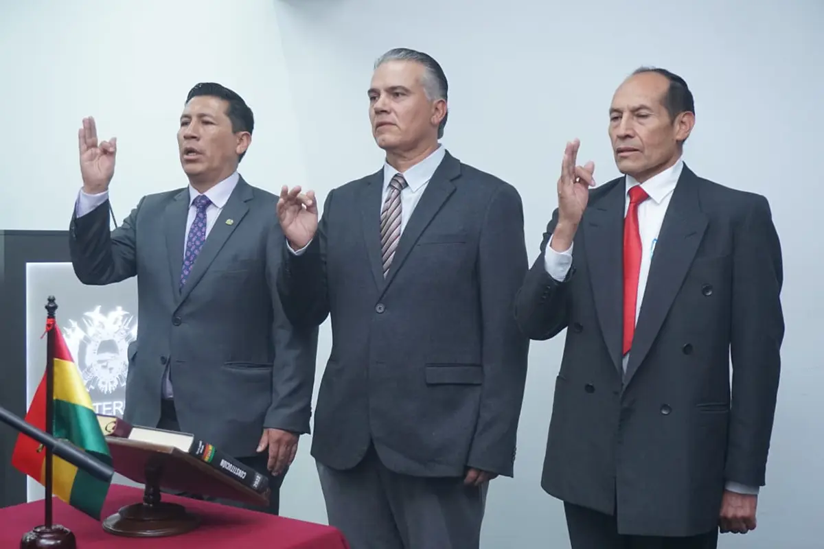 Ernesto Justiniano Jorge García y Rolando Montaño