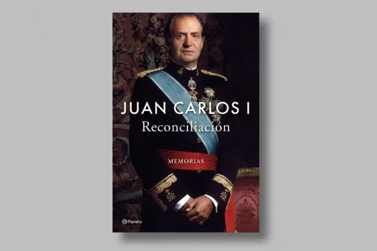 Tapa del libro del rey emérito Juan Carlos I