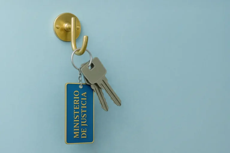 Oficina del ministerio de Justicia