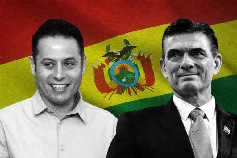 Rodrigo Paz y Edman Lara