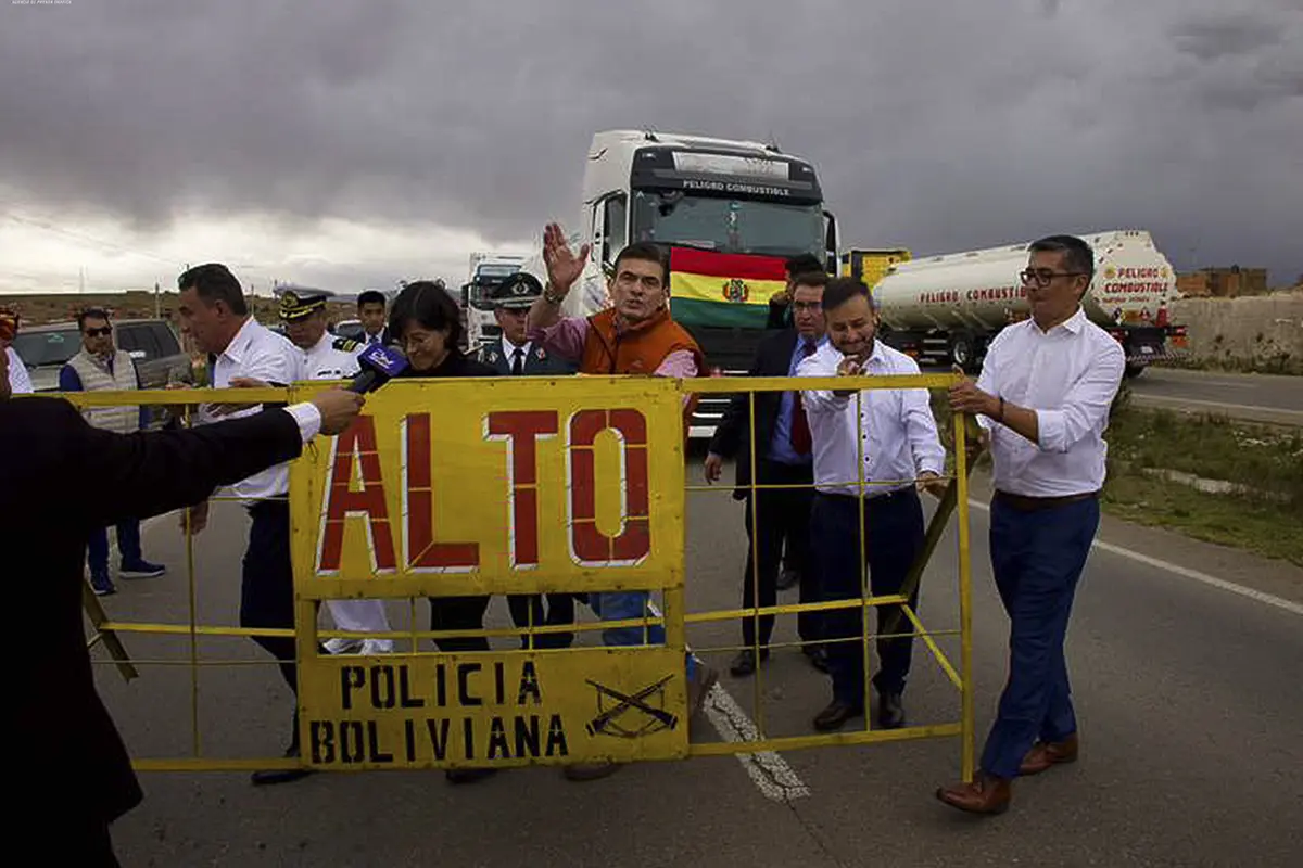 Rodrigo Paz combustible