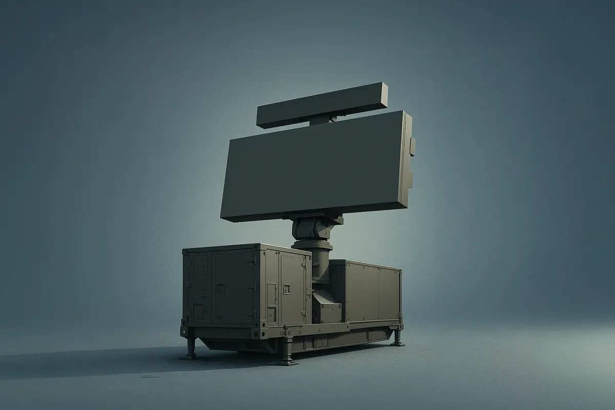 Radar para control aereo