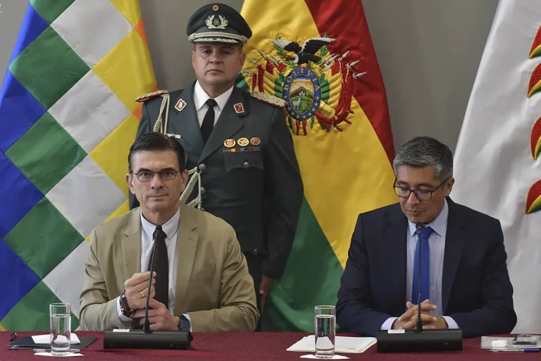 Rodrigo Paz y José Gabriel Espinoza