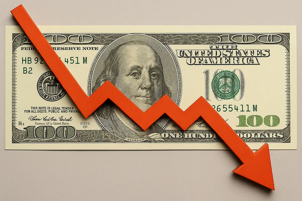 Caída del dólar