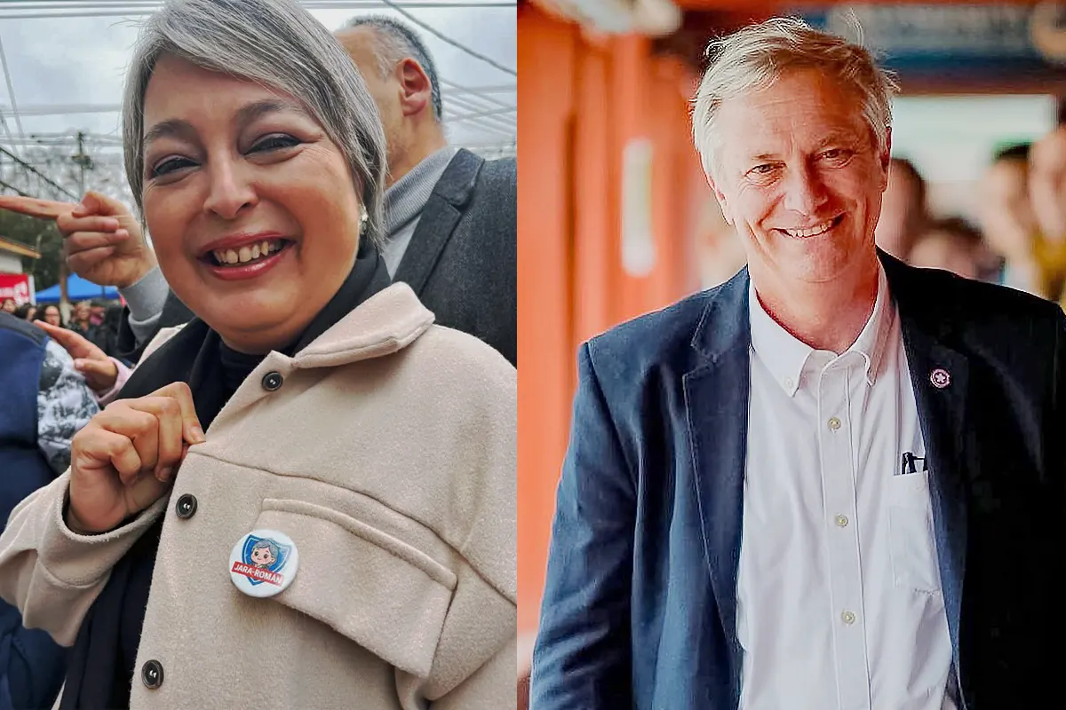 Jeannette Jara y José Antonio Kast