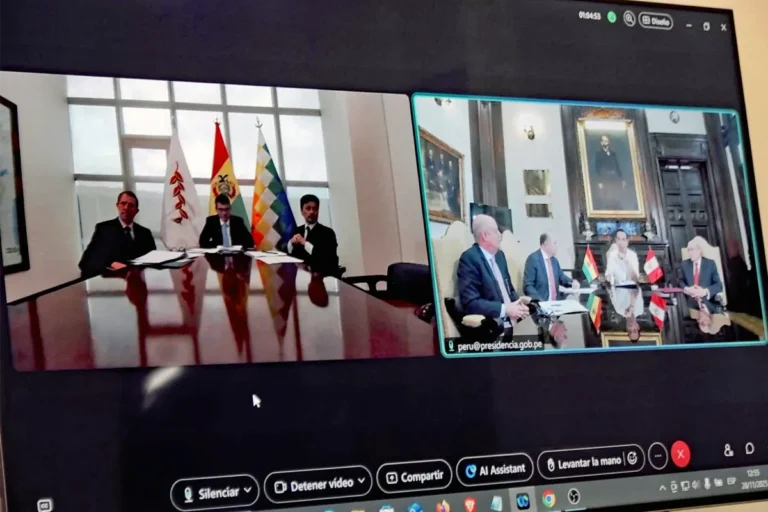 Bolivia y Perú acuerdan encuentro presidencial y gabinete binacional