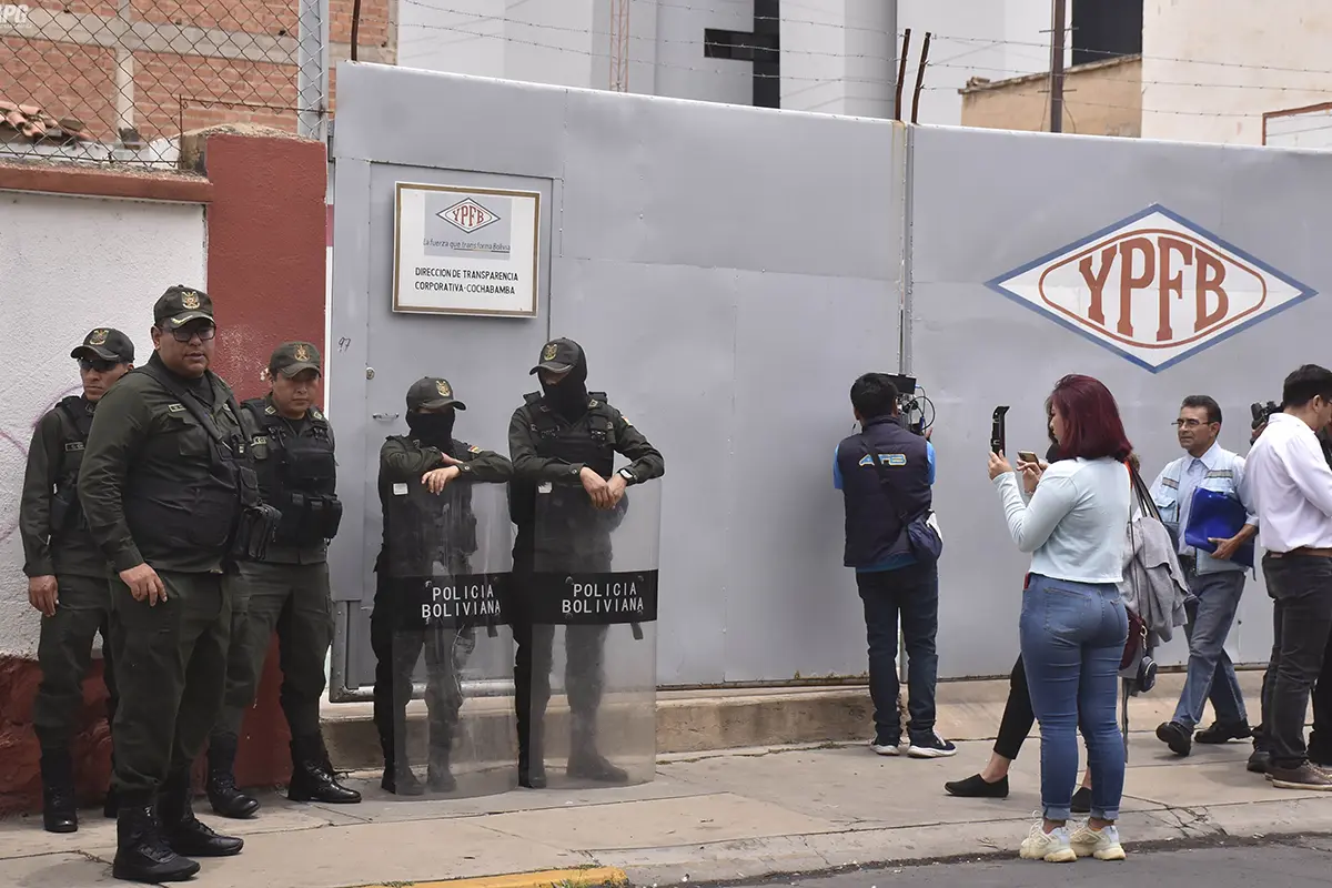 Intervención YPFB