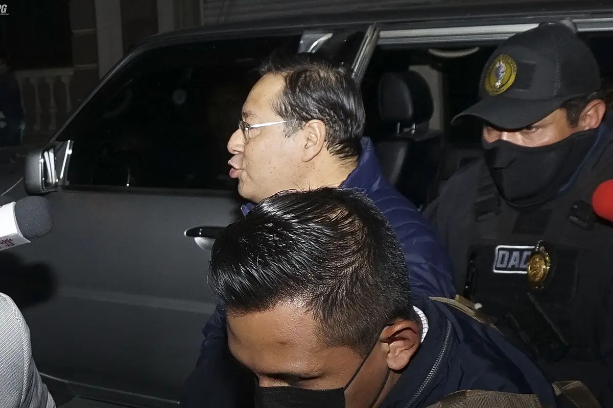 Luis Arce Catacora preso