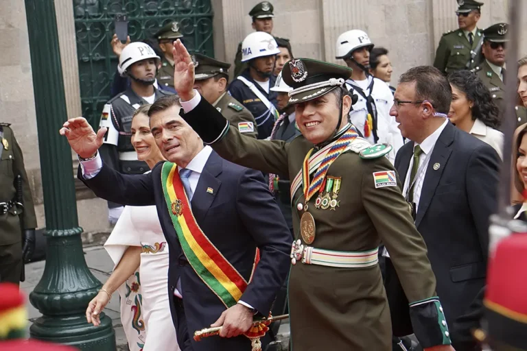 Rodrigo Paz y Edman Lara