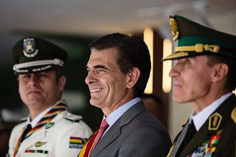 Edman Lara Rodrigo Paz y Mirko Sokol