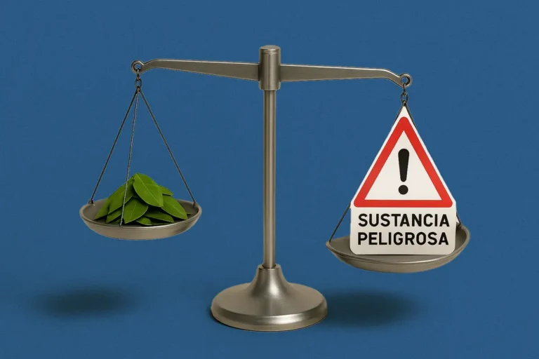 Hola de coca peligrosa