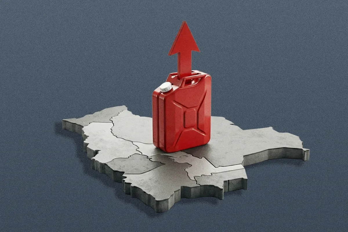 Subida de combustible