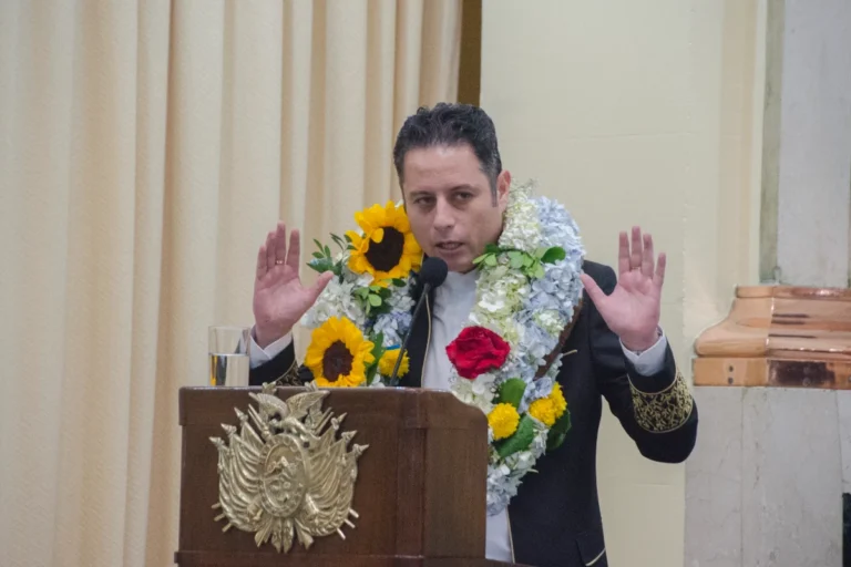 Lara respalda protestas de la COB, pero descarta liderarlas por temor a procesos