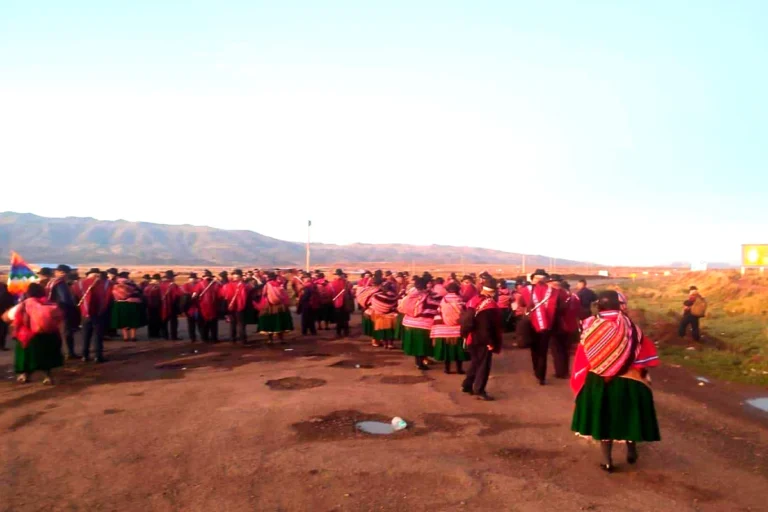 La ABC notifica 16 puntos de bloqueo en carreteras de cinco departamentos