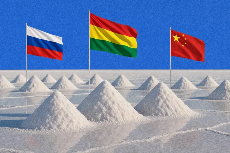 Litio contratos Rusia y China