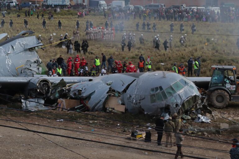 La FAB dice que le tomará hasta seis meses investigar las causas del accidente del Hércules