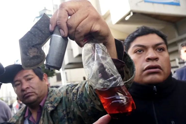 Protesta por gasolina