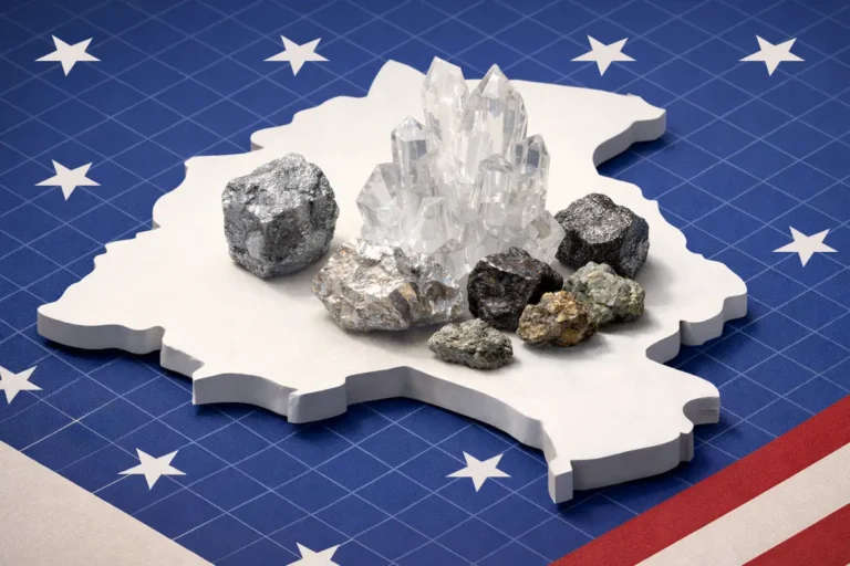 minerales críticos a EEUU
