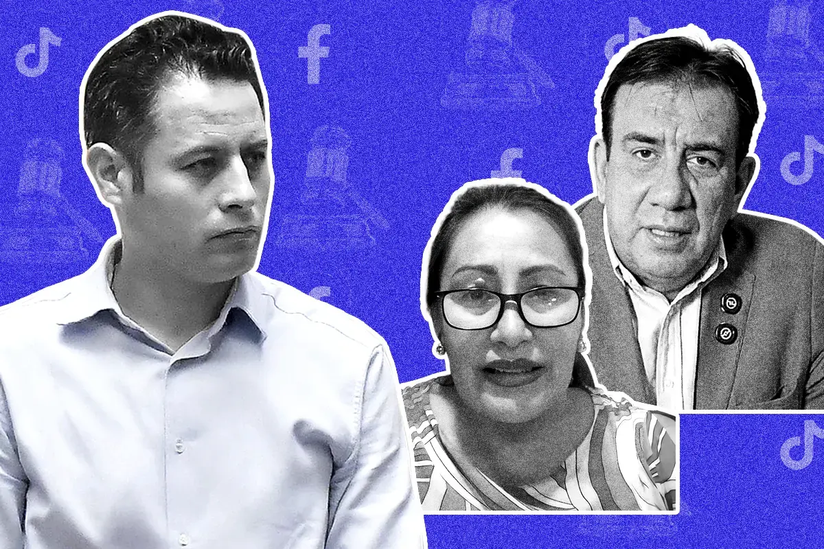 Edmand Lara, Guadalupe Cárdenas, Jaime Soliz y las RRSS