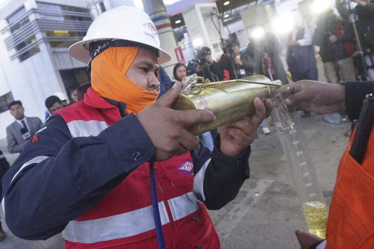 Calidad de gasolina YPFB