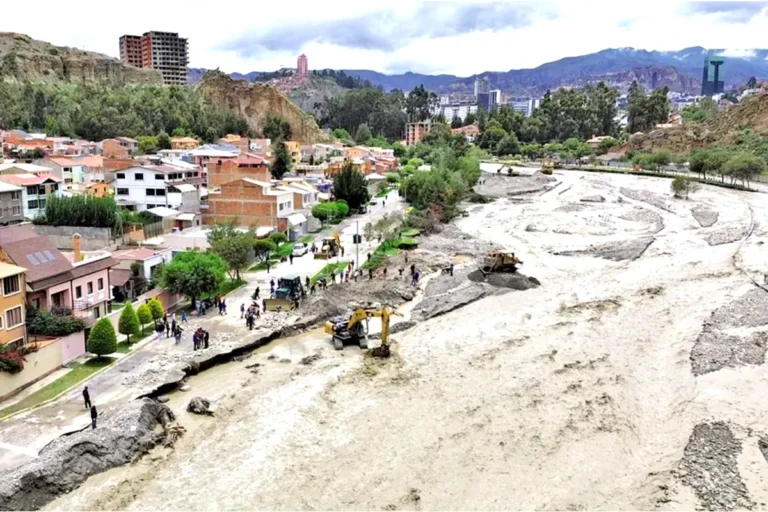 Alerta naranja por posibles desbordes de ríos en cuatro departamentos