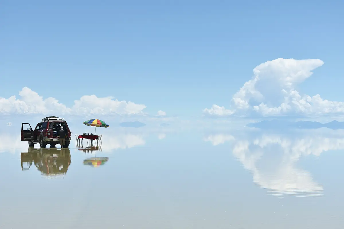 Salar de Uyuni.