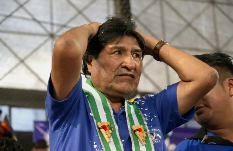 Evo Morales.