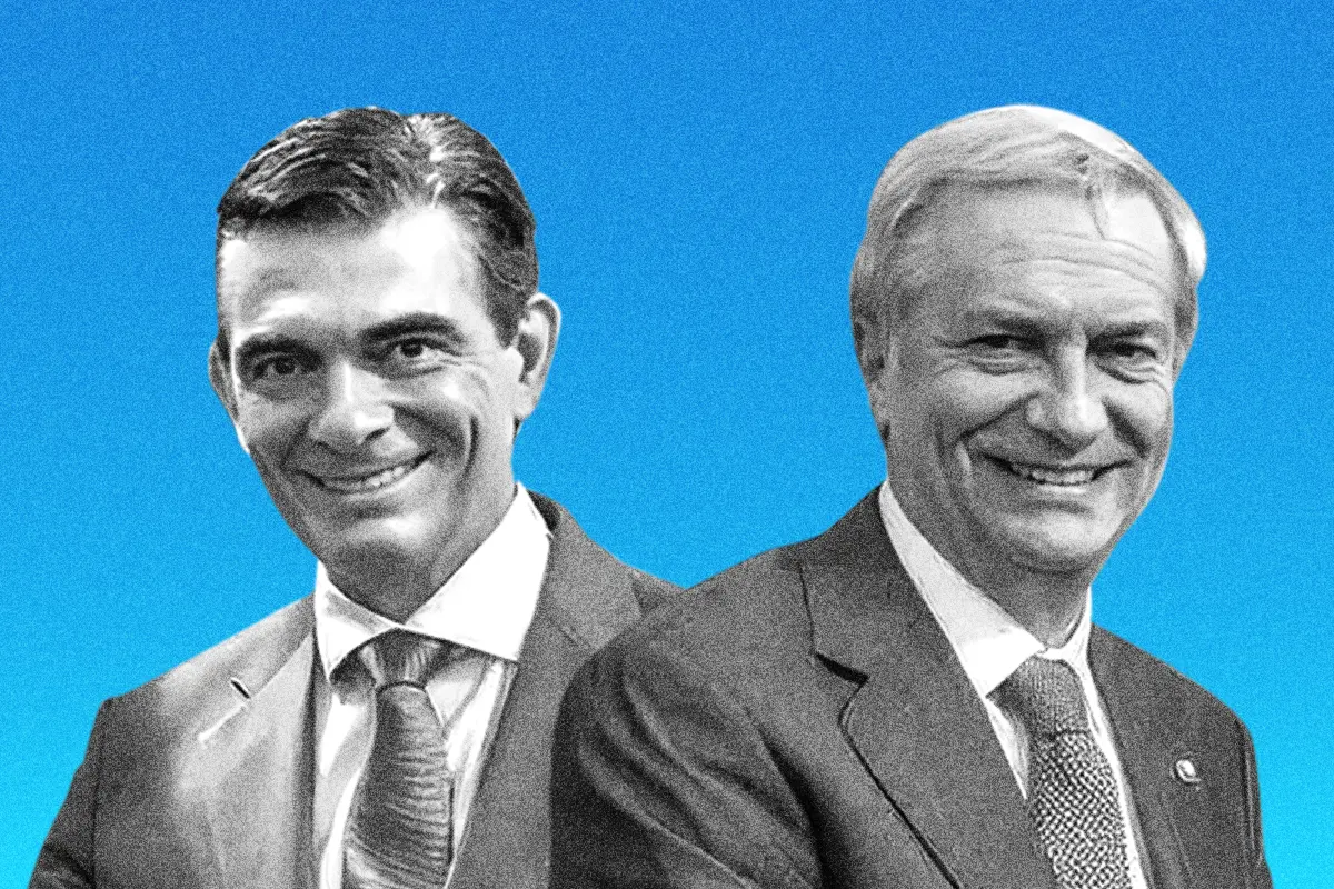 Rodrigo Paz y Jose Antonio Kast