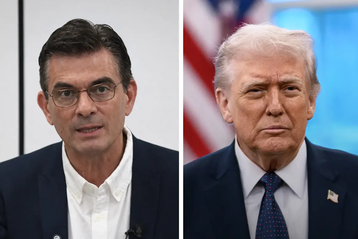 Rodrigo Paz y Donald Trump