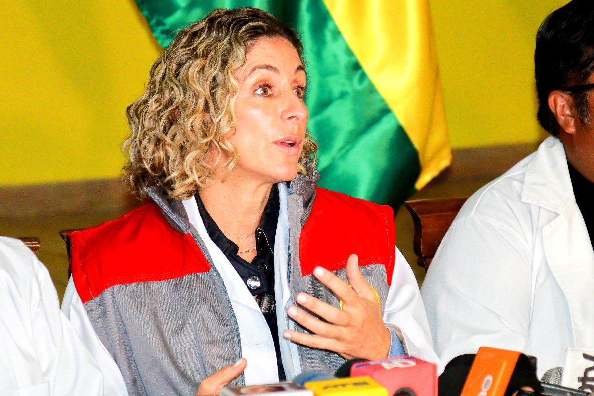 Bibi Urquidi de Paz, Primera Dama boliviana.