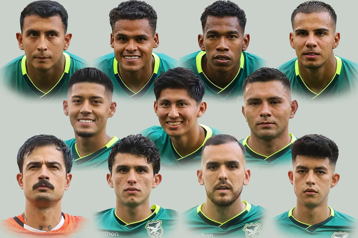 Selección Bolviana frente a Surinam