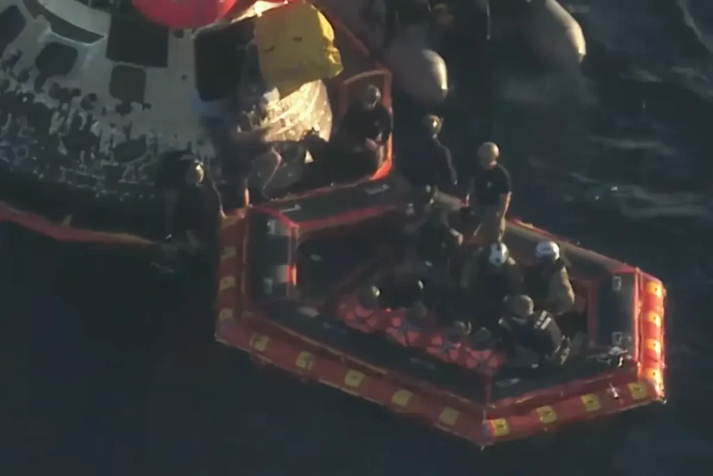 Amerizaje de la misión Artemis II