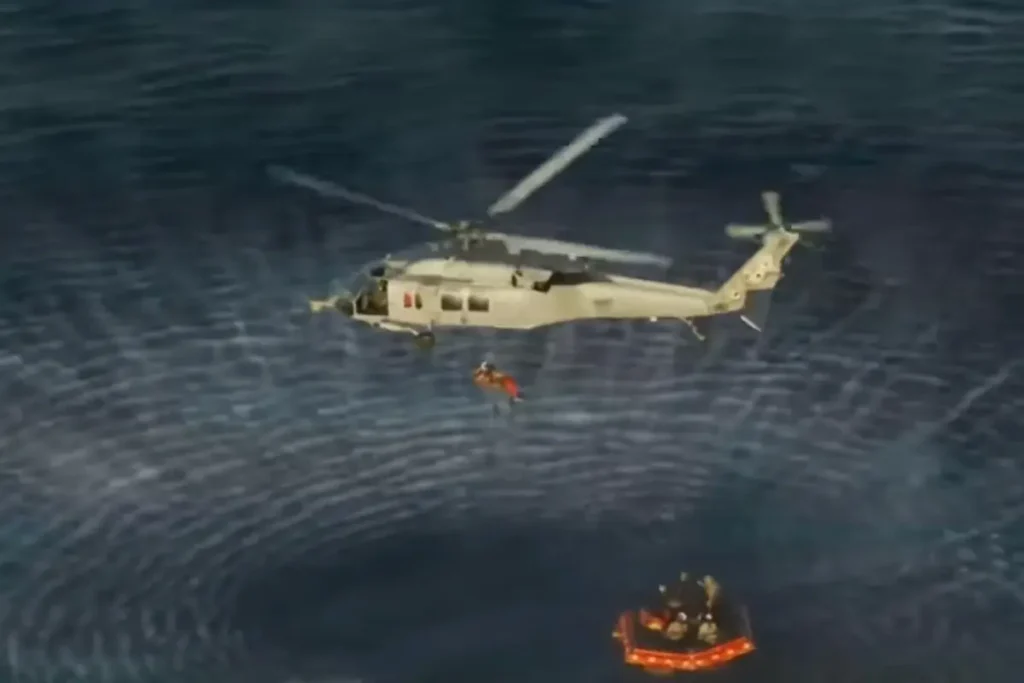 Amerizaje de la misión Artemis II