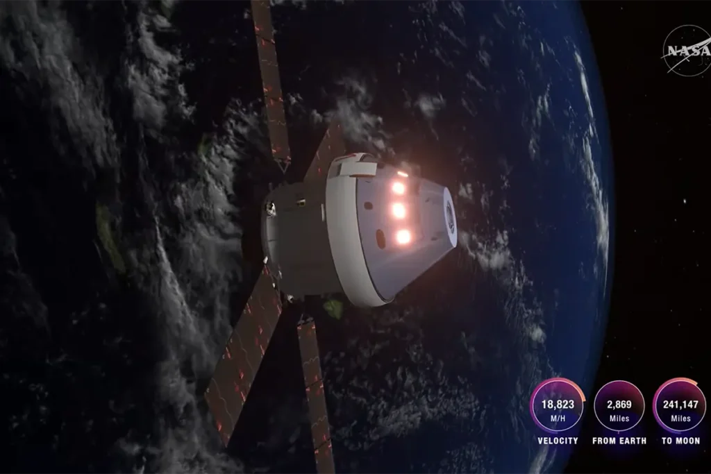 Amerizaje de la misión Artemis II