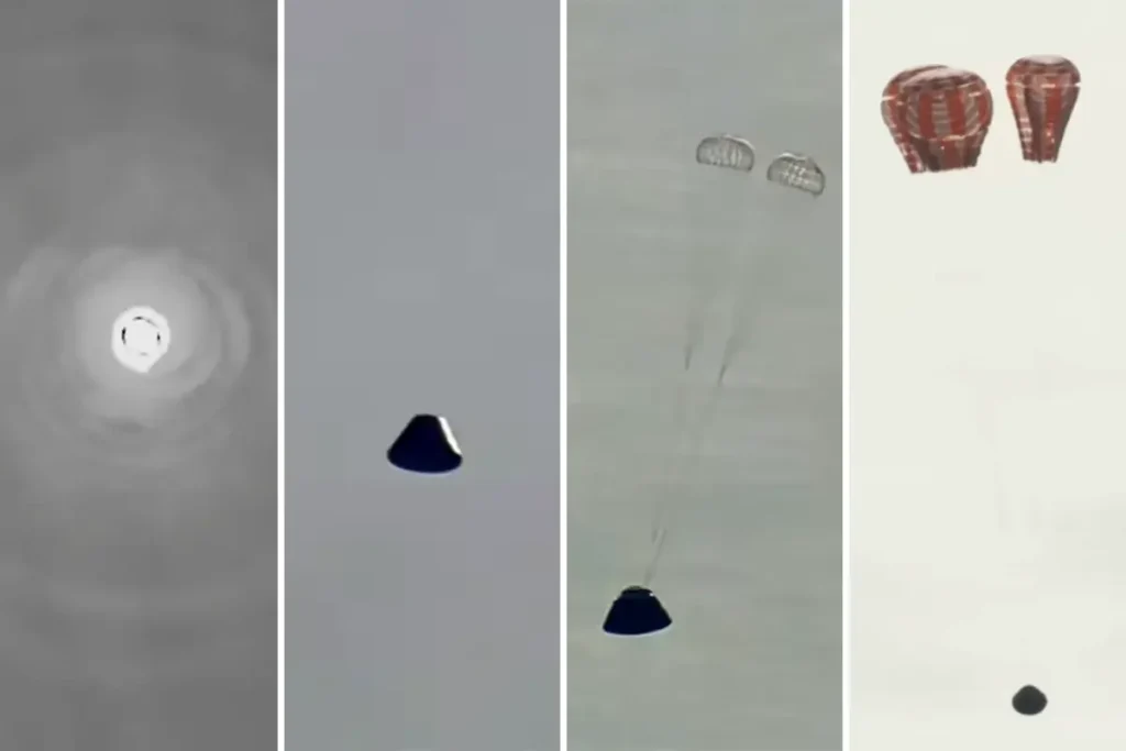 Amerizaje de la misión Artemis II