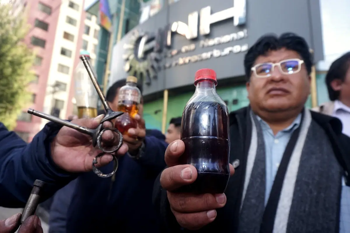 Dirigentes del auto transporte.