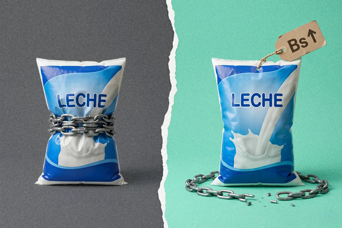 Subida de precio de leche