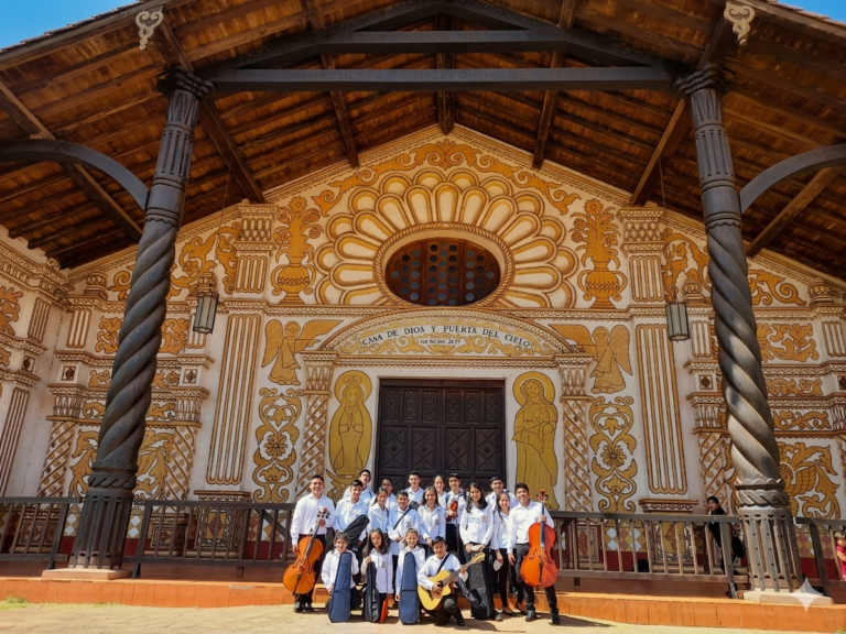 iglesia de Concepción en la Chiquitania
