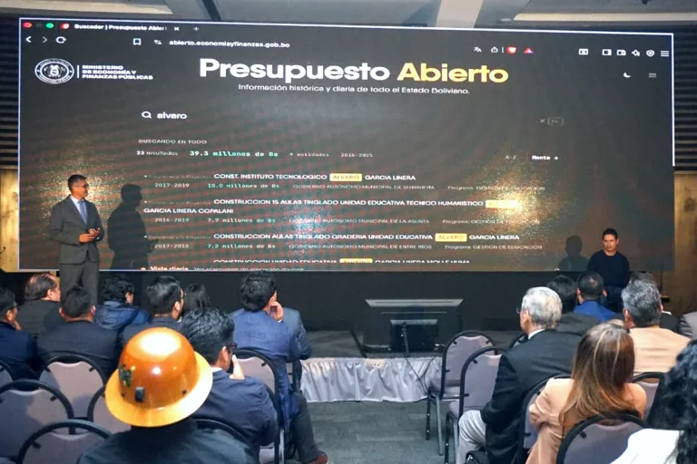 El Gobierno proyecta un PGE de Bs 390.000 millones y denuncia estafa de Bs 24.000 millones