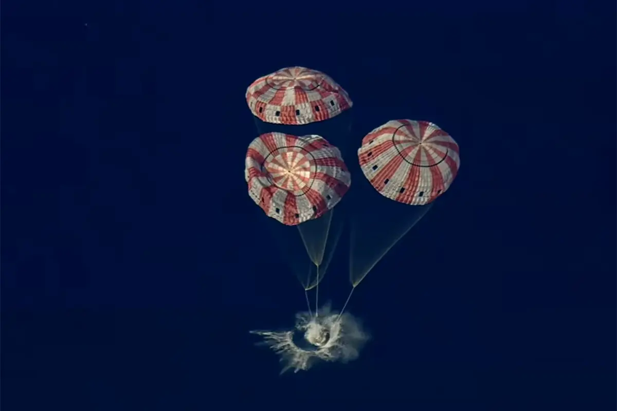 amerizaje artemis II