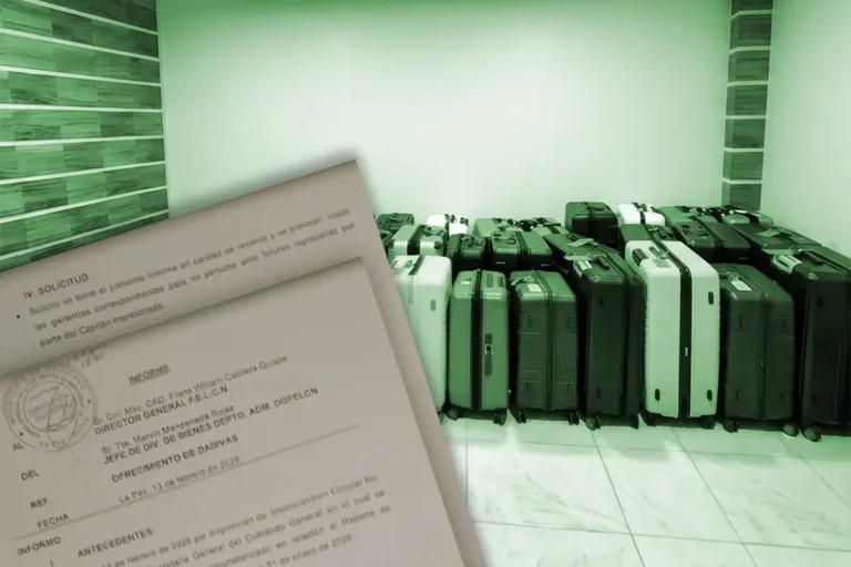 32 maletas, $us 100 millones y una alerta ignorada en el Ministerio de Gobierno