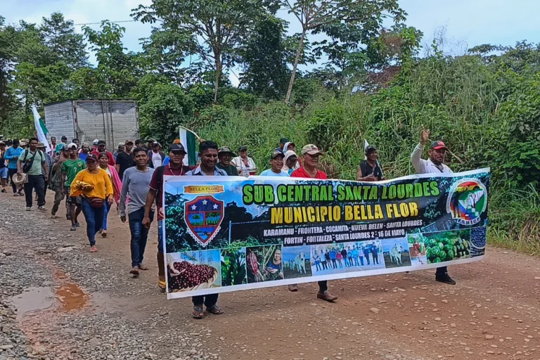 Marcha indígena de Pando