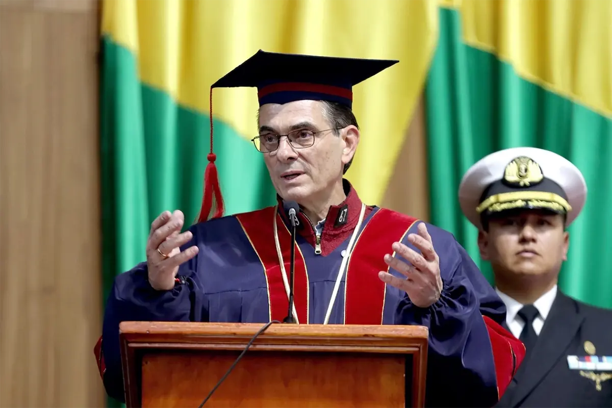 Rodrigo Paz en la UMSS