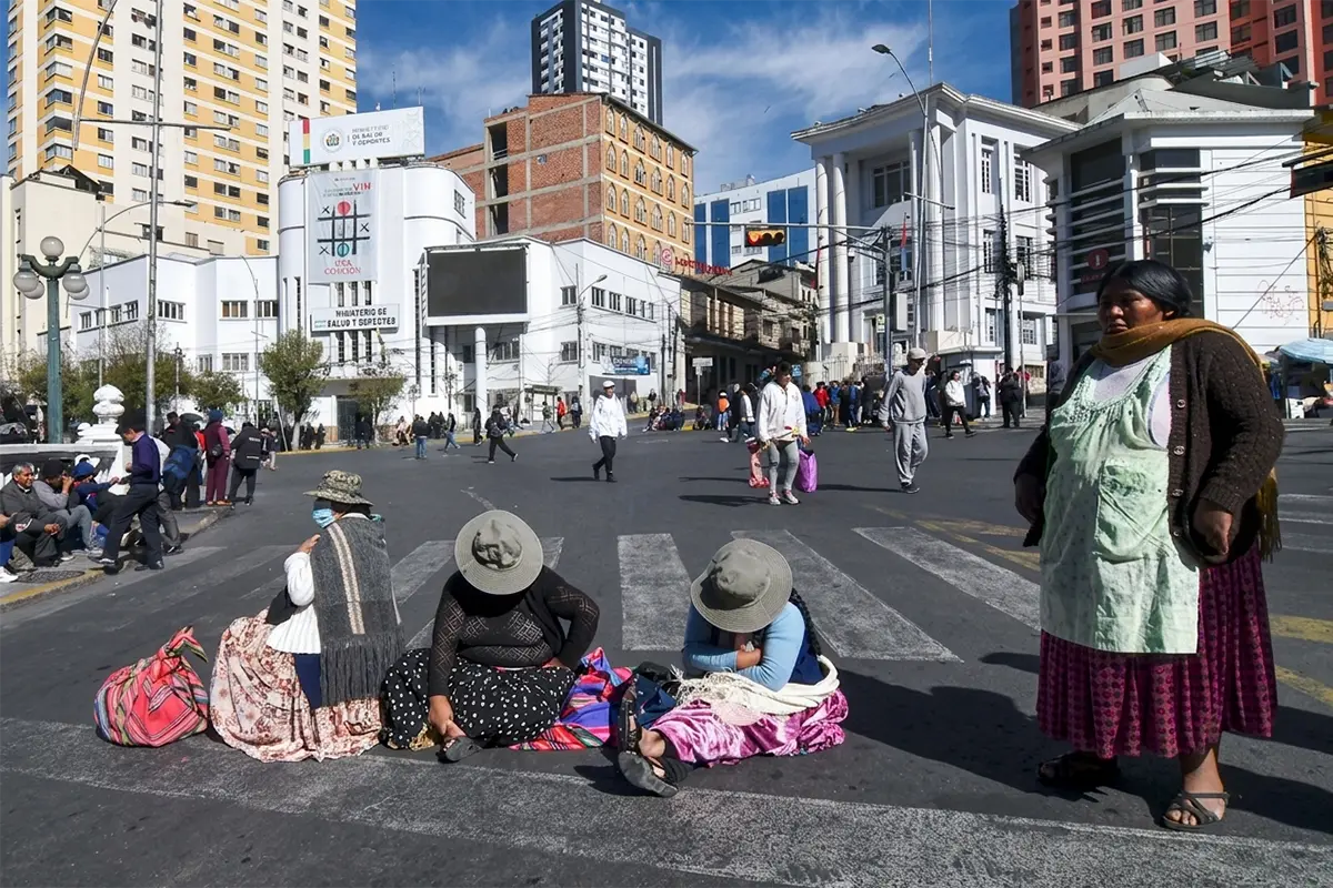 bloqueo La Paz