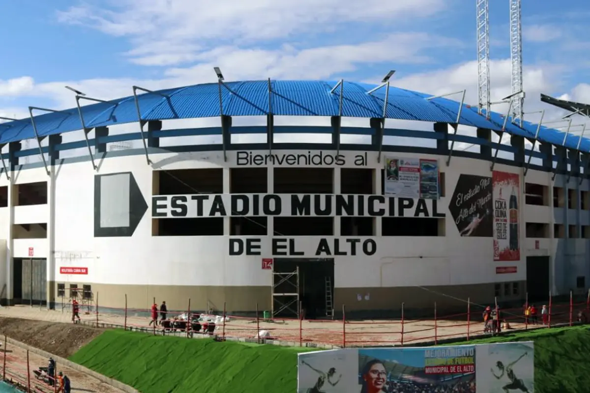 estadio municipal de El Alto