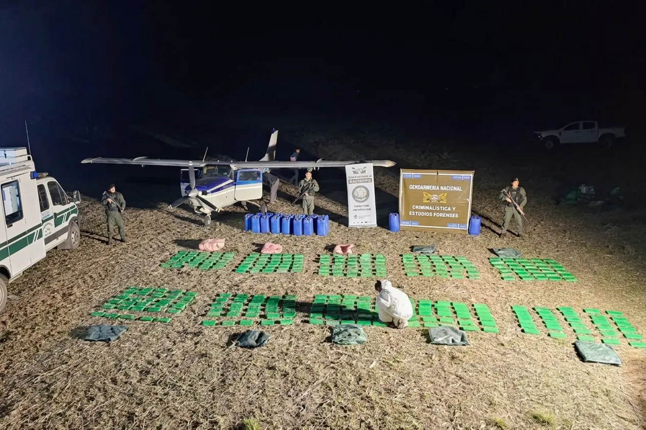 Avioneta con droga